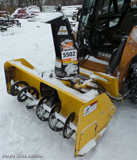 skid steer with snow blower|skid steer snow blower for sale.